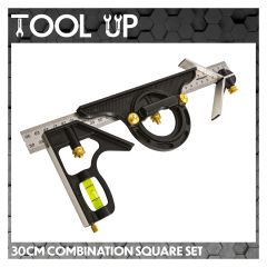 30cm Combination Square Set ToolUp 13 Deal