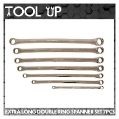 Extra Long Double Ring Spanner Set 7pcs ToolUp 13 Deal