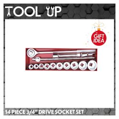 14 Piece 3/4" Drive Socket Set ToolUp 13 Deal