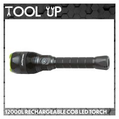 12000 Lumens Rechargeable COB LED Torch ToolUp 13 Deal