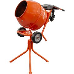Petrol Cement Mixer 2.0HP (Loncin Engine) in Orange