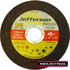 4.5" x 1.0mm INOX Cutting Disc 22mm Bore