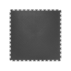 Dark Grey 500 x 500 x 7mm PVC Floor Tiles (Pk of 10)