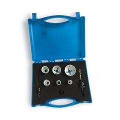 9 Piece Plumbers Holesaw Set