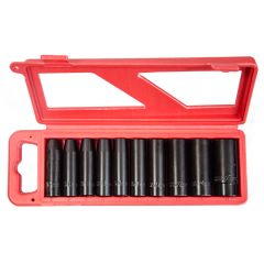 10 Piece 1/2" Deep Impact Socket Set