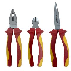 3 Piece VDE Plier Set