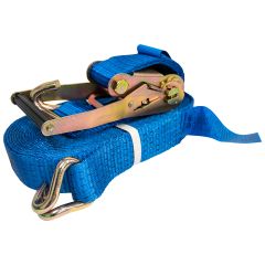 12m 5 Tonne Blue Ratchet Strap
