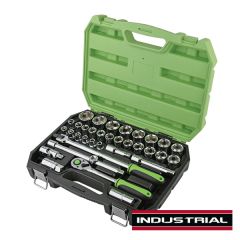 34 Piece 1/2" Drive Socket Set