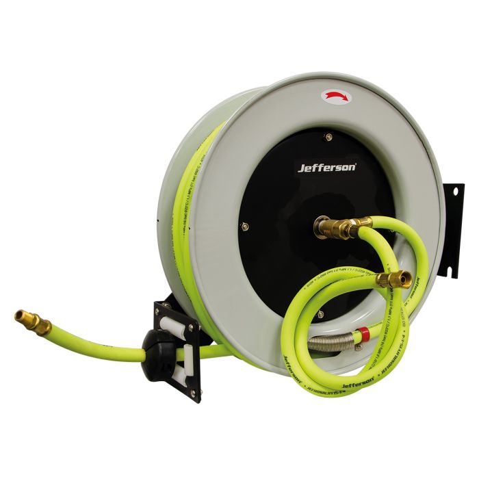 15m Retractable High-Vis Reel Hybrid Hose Tools & Equipment from