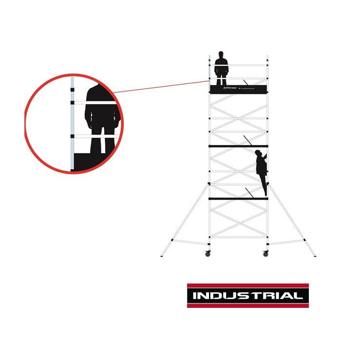 White Painted Ladder (JEF)