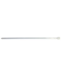 2.5mm x 100mm White Cable Tie (100 Pack)