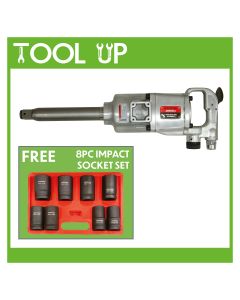 Air Impact Wrench 1'' Long Anvil ToolUp12 Deal