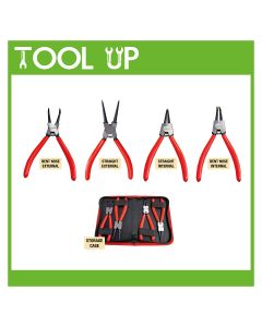 4 Piece 7" Circlip Pliers Set ToolUp12 Deal