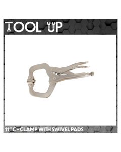 11" C - Clamp with Swivel Pads ToolUp 13 Deal
