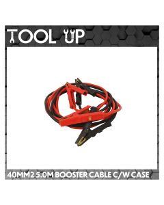 40mm2 5.0m Booster Cable c/w Case ToolUp 13 Deal