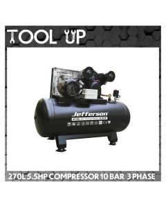 270L 5.5HP Compressor 10 Bar  3 Phase ToolUp 13 Deal