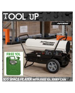 Inferno 105 Space Heater ToolUp 13 Deal
