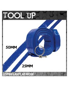 25mm Layflat Hose - 10m Pack ToolUp 13 Deal