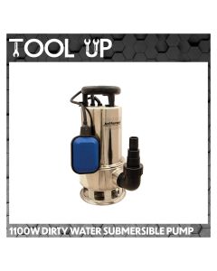 Dirty Water Submersible Pump 266L/Min 9.5m Head 230v ToolUp 13 Deal