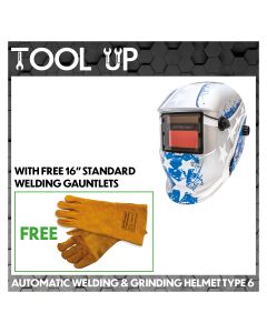 Automatic Welding & Grinding Helmet ToolUp 13 Deal