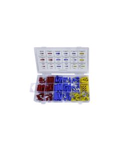 200pc Blue, Red And Yellow Crimp Terminal Assortment