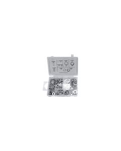 250pc Flat And Spring Washer Assortment