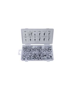 130pc Grease Nipple Assortment - Metric, BSP & UNF