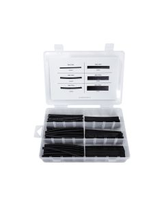 95pc 100mm Heat Shrinking Tubing � Black