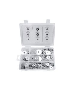 240pc Zinc Plated Repair Washer Assortment - M5-M10