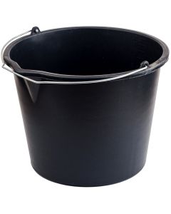 15 Litre Tuff-Bull Bucket (Black)