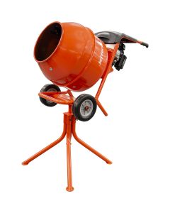 Petrol Cement Mixer 2.5HP (Loncin Engine) in Orange