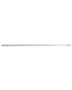 3.6mm x 140mm White Cable Tie (100 Pack)