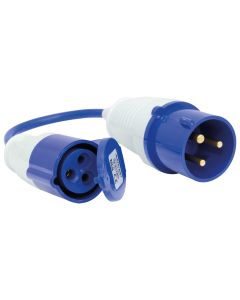 230V 32A Plug to 16A Socket Fly Lead
