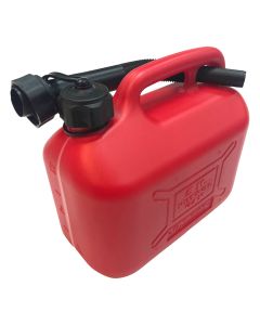 5L Plastic Fuel Can (Red)