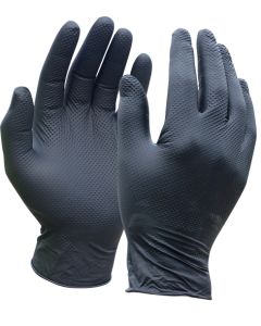 Black Nitrile Gloves Large (Box of 100)