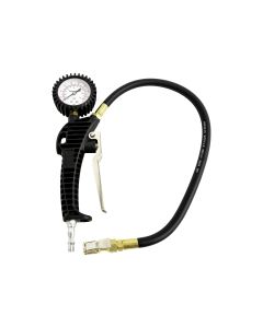 Professional Tyre Inflator - 0.5m Hose with Clip Connector