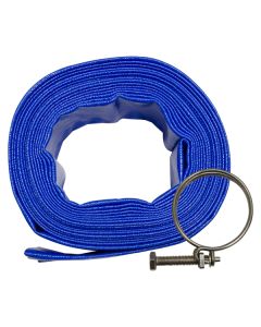 50mm x 10m Layflat Hose with Clamp